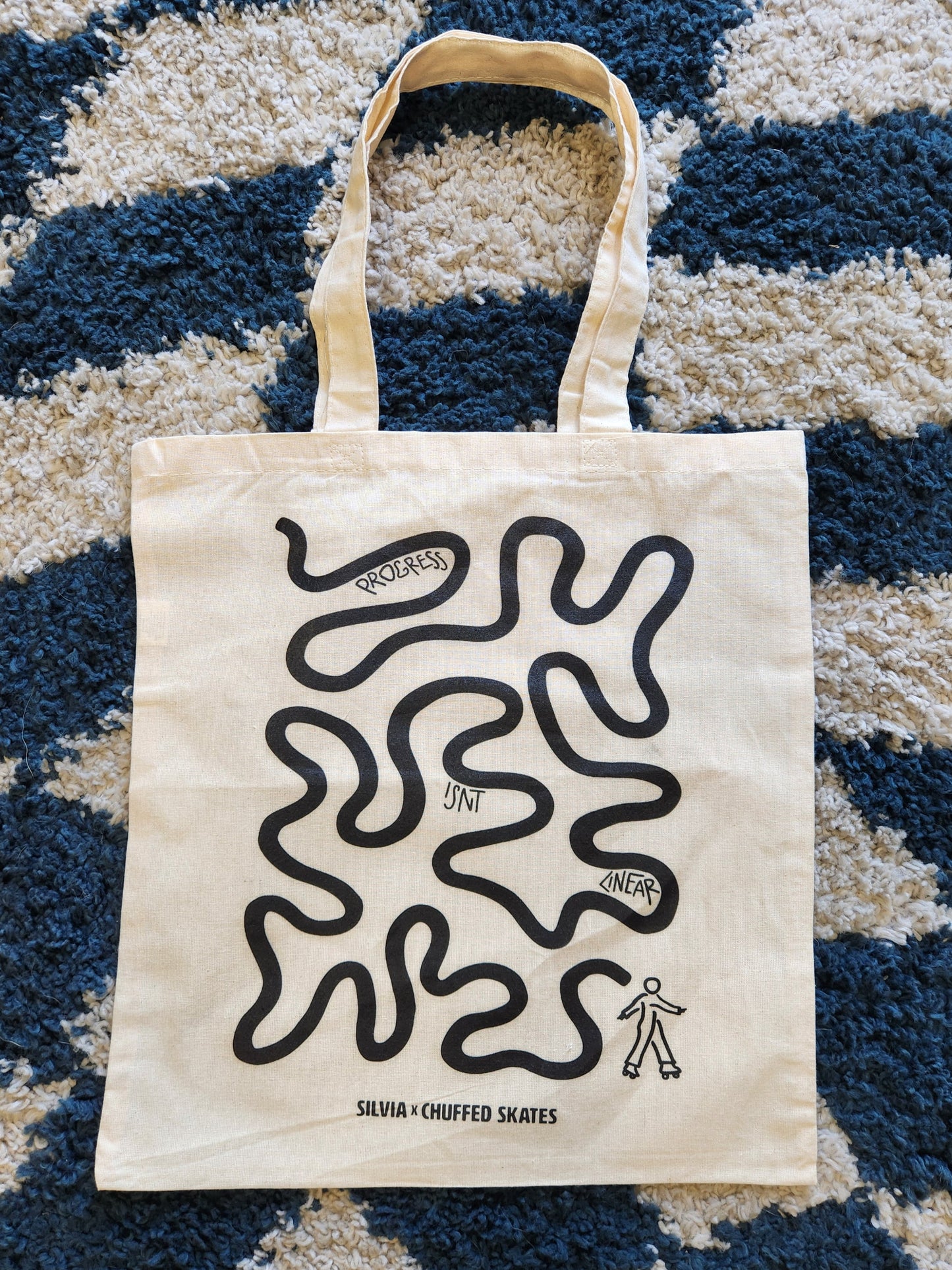 Silvia x Chuffed Progress Canvas Tote
