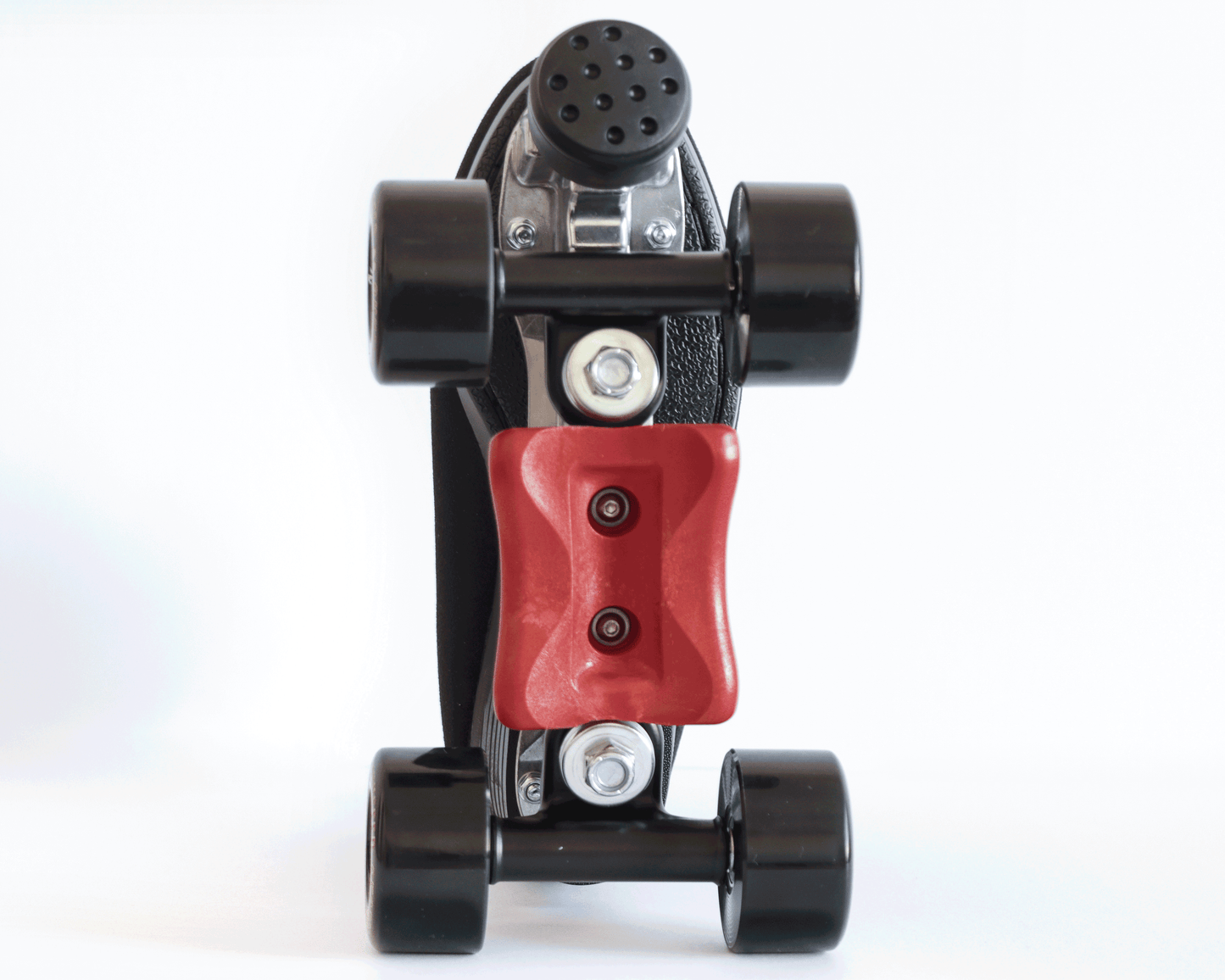 bottom of skates with Chuffed Skates x Brunny hardcore chuffedcore 2.5inch trucks