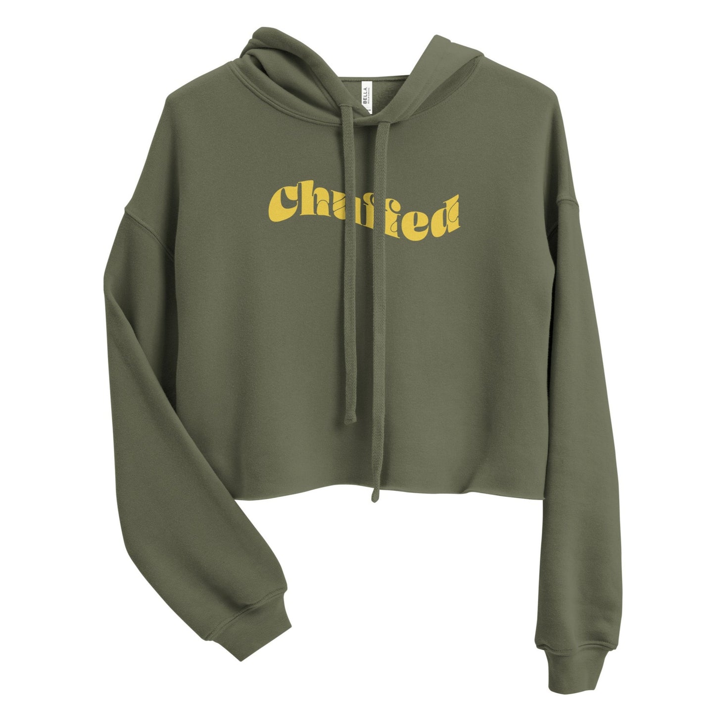 Chuffed - 'Octo-Roller' CROPPED HOODIE