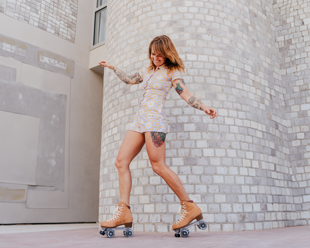 WANDERER Chuffed Skates - CARAMEL – Chuffed Skates USA