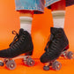 WANDERER Chuffed Skates - BLACK