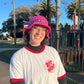 Chuffed TERRY TOWEL PINK HAT
