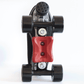 bottom of skates with Chuffed Skates x Brunny hardcore chuffedcore 2.5inch trucks