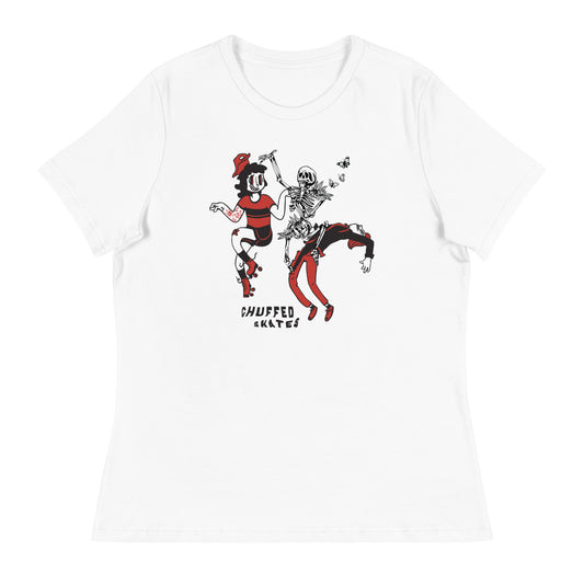 Chuffed  -  Dancer's T SHIRT  -  White