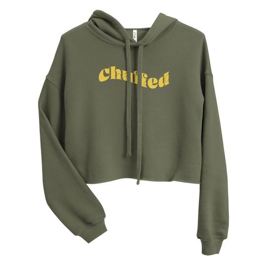 Chuffed  -  'Octo-Roller' CROPPED HOODIE