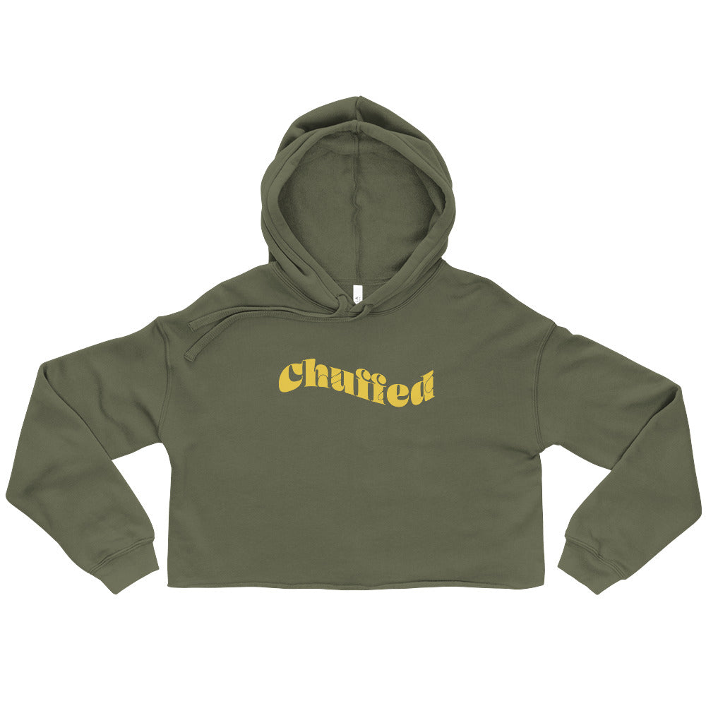 Chuffed  -  'Octo-Roller' CROPPED HOODIE