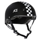 S1 Lifer Helmet - Black Matte W/ Checkers