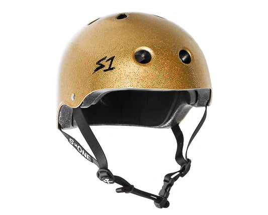 S1 Lifer Helmet - Gold Gloss Glitter